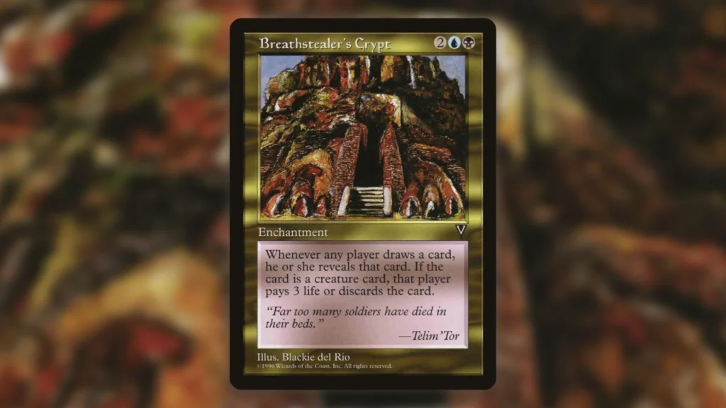 Breathstealer's Crypt MTG