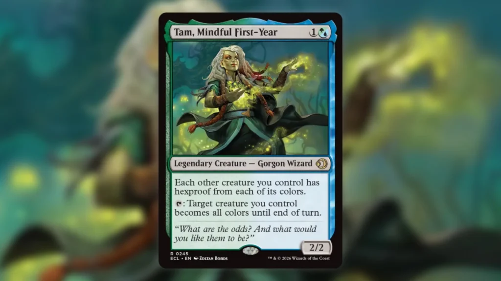 Budget Lorwyn Eclipsed Commander Tam Mindful First Year