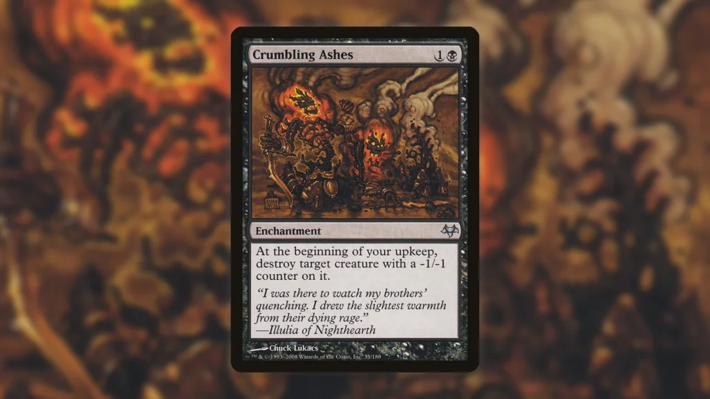 MTG Crumbling Ashes