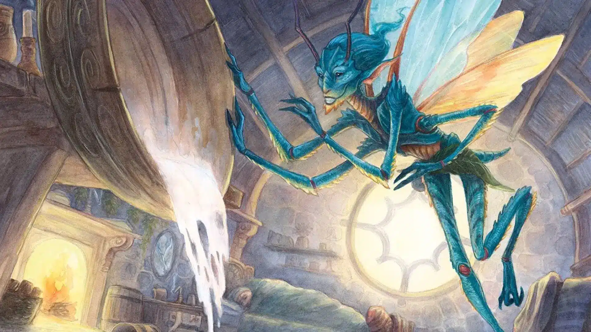 Unwelcome Sprite | Lorwyn Eclipsed | Art by Iris Compiet