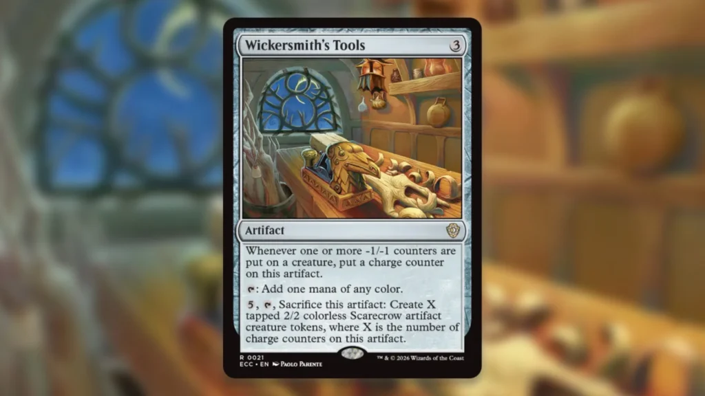 Lorwyn Eclipsed Blight Curse Wickersmith's Tools