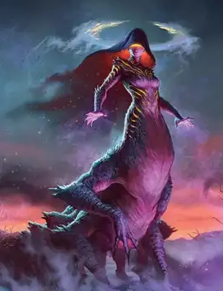 Moonshadow | Lorwyn Eclipsed | Art by Olivier Bernard