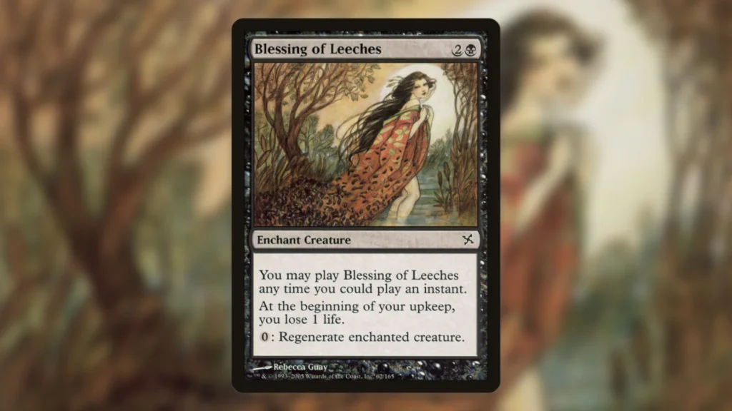 MTG Commander Protection Blessing of Leeches