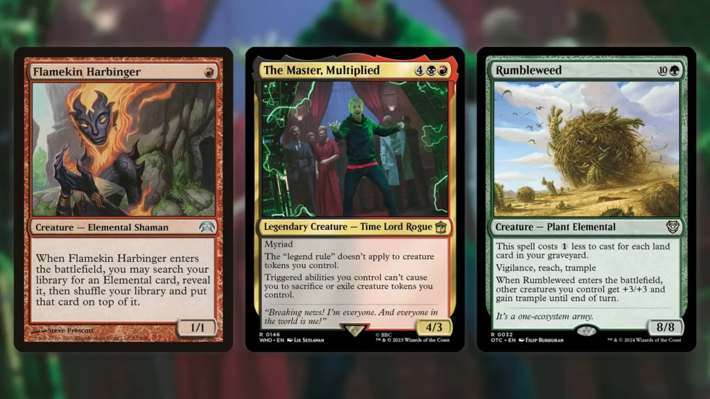 MTG Dance of the Elements Precon Upgrades