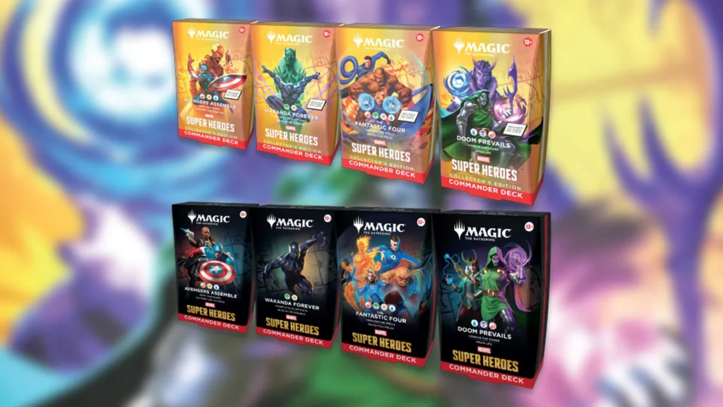 MTG Marvel Super Heroes Precons