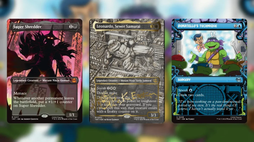 MTG TMNT Card Treatments