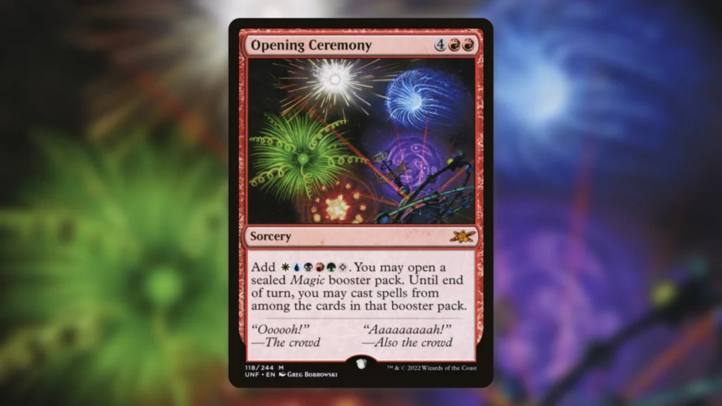 Opening Ceremony MTG