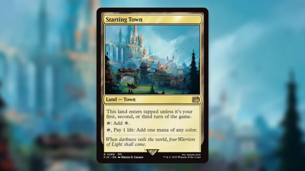 Starting Town MTG