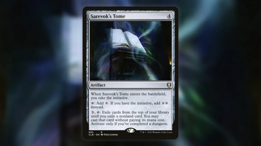 Underplayed Mana Rocks MTG Commander Sarevok's Tome