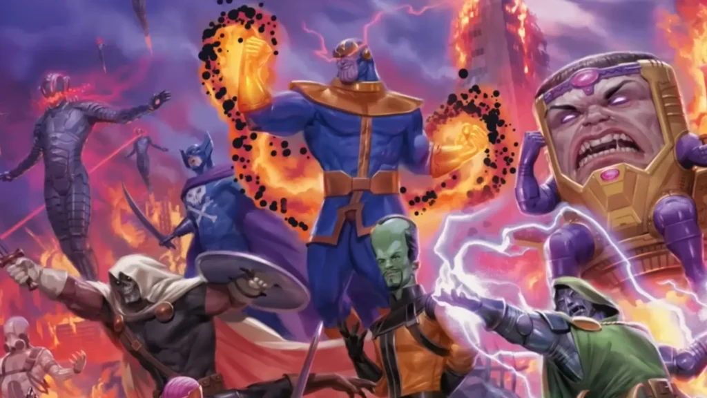 Villains Unleashed Scene Box Art | Marvel Super Heroes
