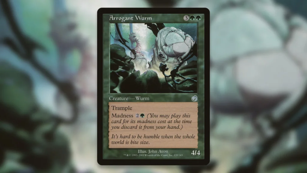 Arrogant Wurm MTG