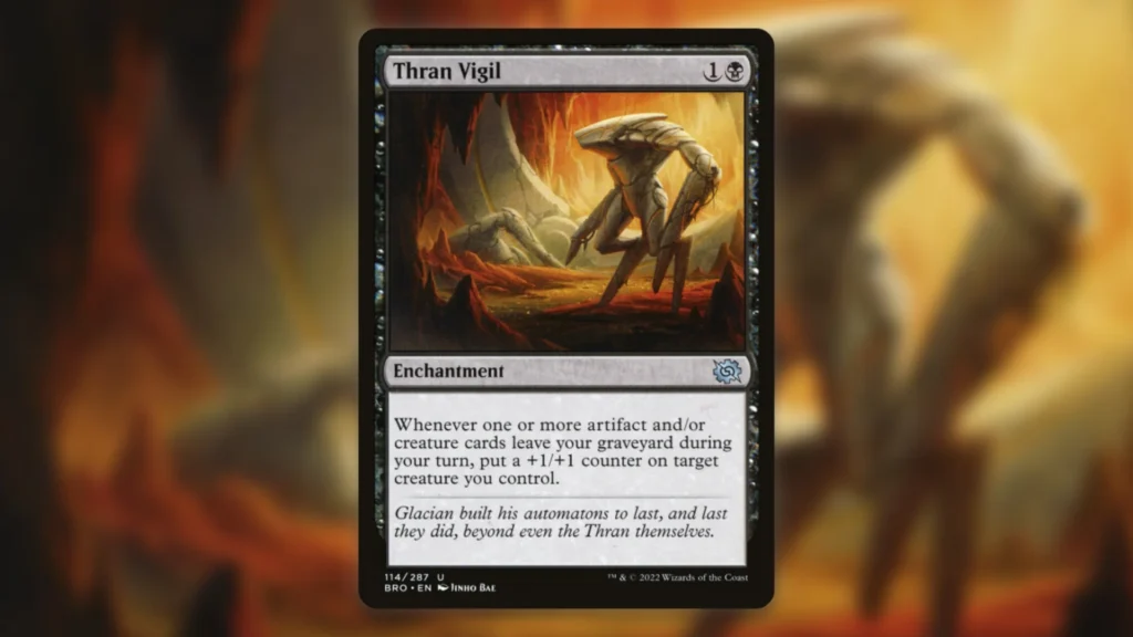 Budget Combo Enablers MTG Commander Thran Vigil
