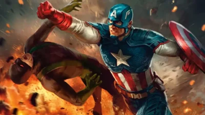 Captain America, Super-Soldier | MTG Marvel Super Heroes | Art by Anna Podedworna
