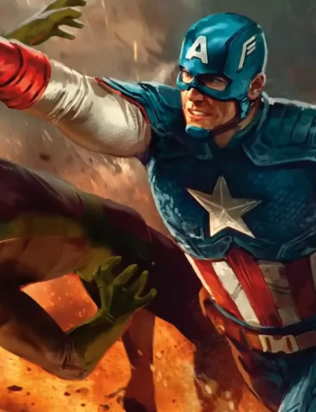 Captain America, Super-Soldier | MTG Marvel Super Heroes | Art by Anna Podedworna