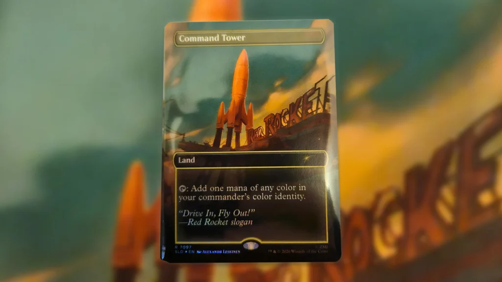 Command Tower Bonus Card