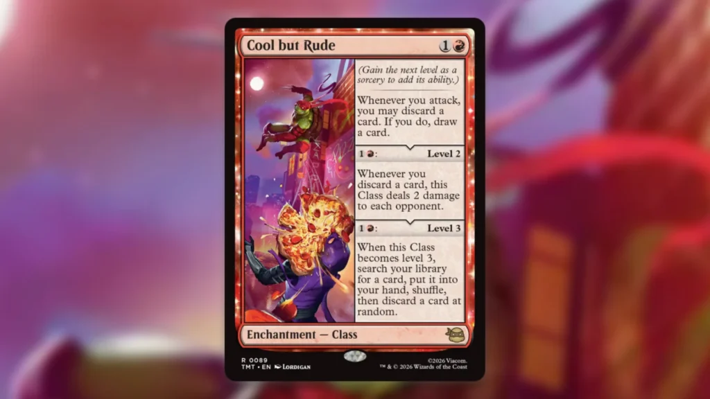 Best Cards MTG TMNT Cool but Rude