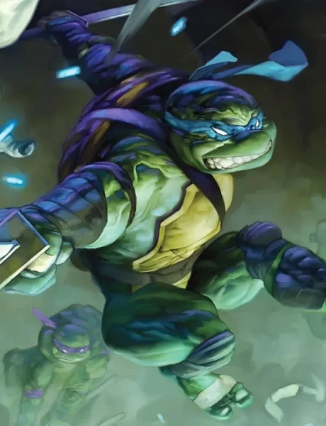 Leonardo, Leader in Blue | Teenage Mutant Ninja Turtles | Art by Nicholas Gregory
