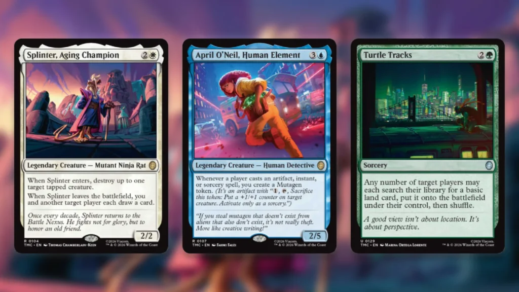 MTG TMNT Commander Spoilers Turtle Team-Up Cards