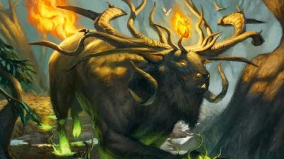 Marath, Will of the Wild | Commander 2013 | Art by Tyler Jacobson