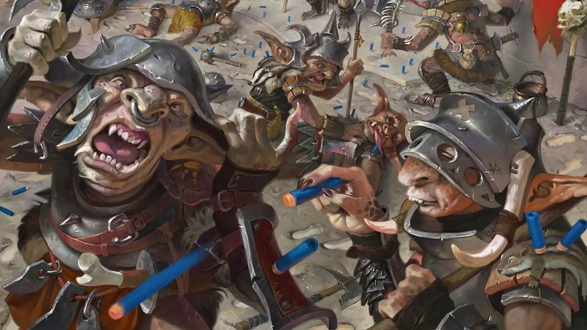 Nerf War | HasCon 2017 Promos | Art by Victor Adame Minguez