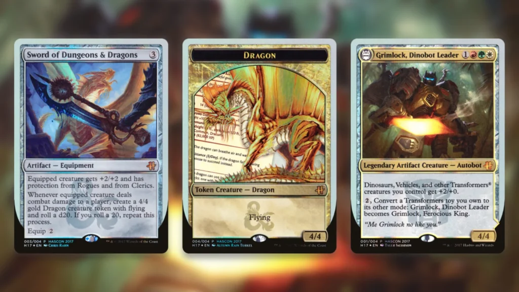 Nerf War MTG HasCon 2017 Promos