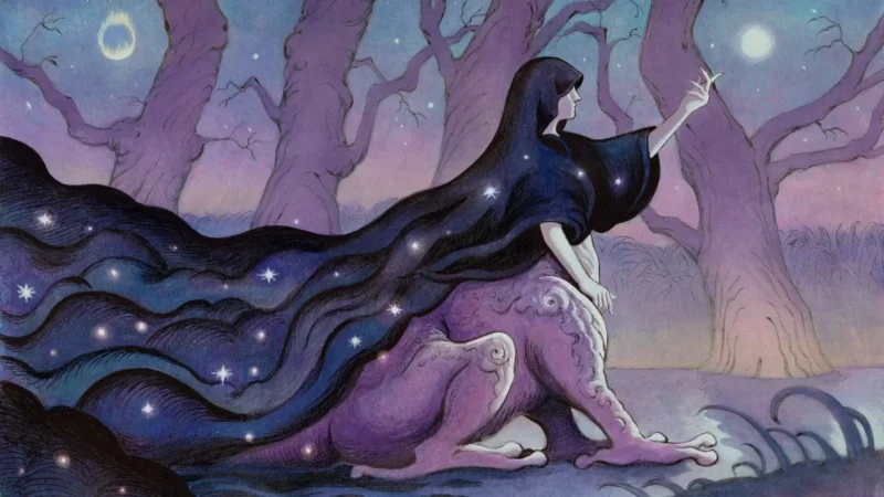 Moonshadow | Lorwyn Eclipsed | Art by Julie Benbassat