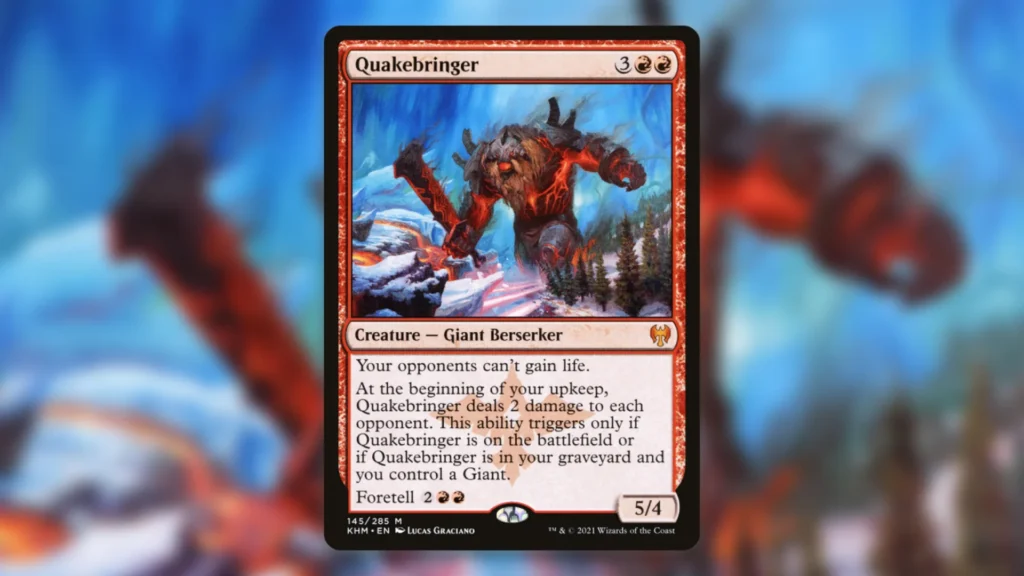 Underplayed Stax Creatures MTG Quakebringer