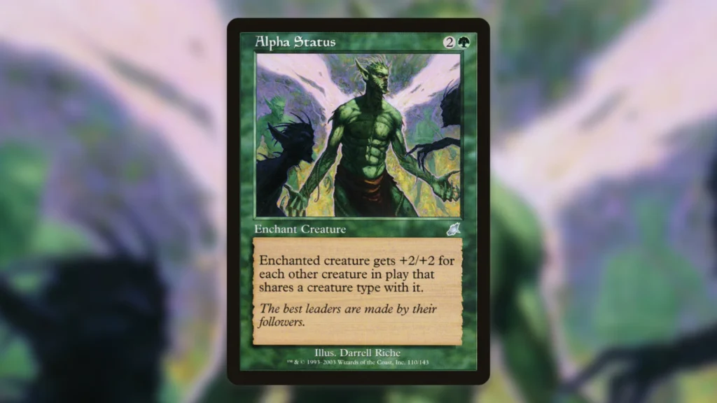 Underplayed Typal Cards MTG Alpha Status