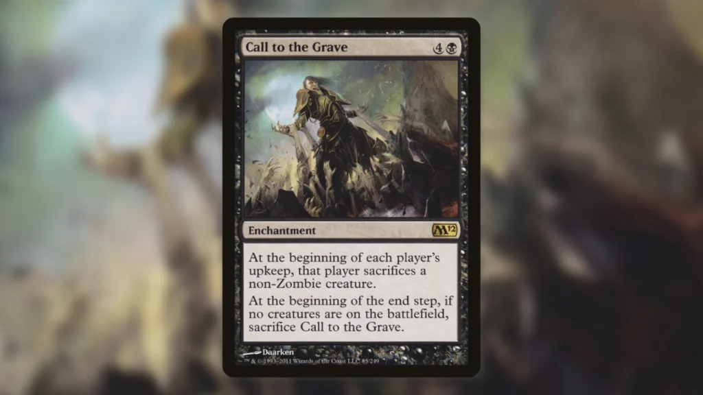 Underplayed Zombie Cards MTG Commander Call to the Grave