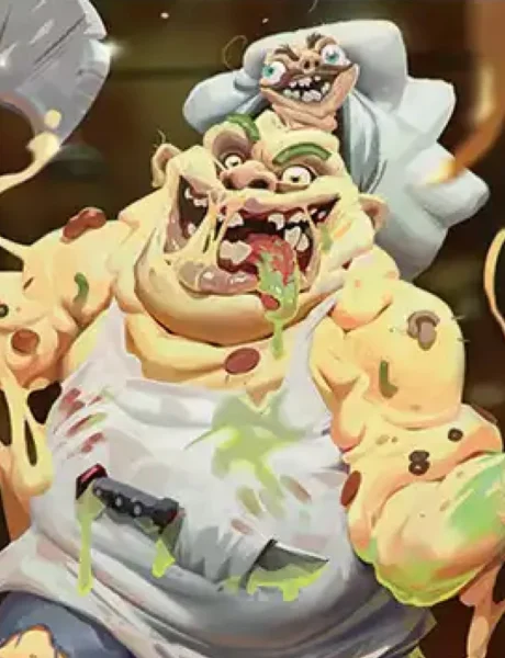 Pizza Face, Gastromancer | Teenage Mutant Ninja Turtles | Art by Villarrte