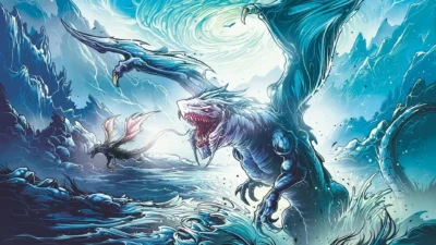 Whirlwing Stormbrood | Tarkir: Dragonstorm | Art by Dan Mumford