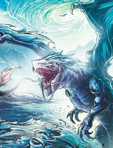 Whirlwing Stormbrood | Tarkir: Dragonstorm | Art by Dan Mumford