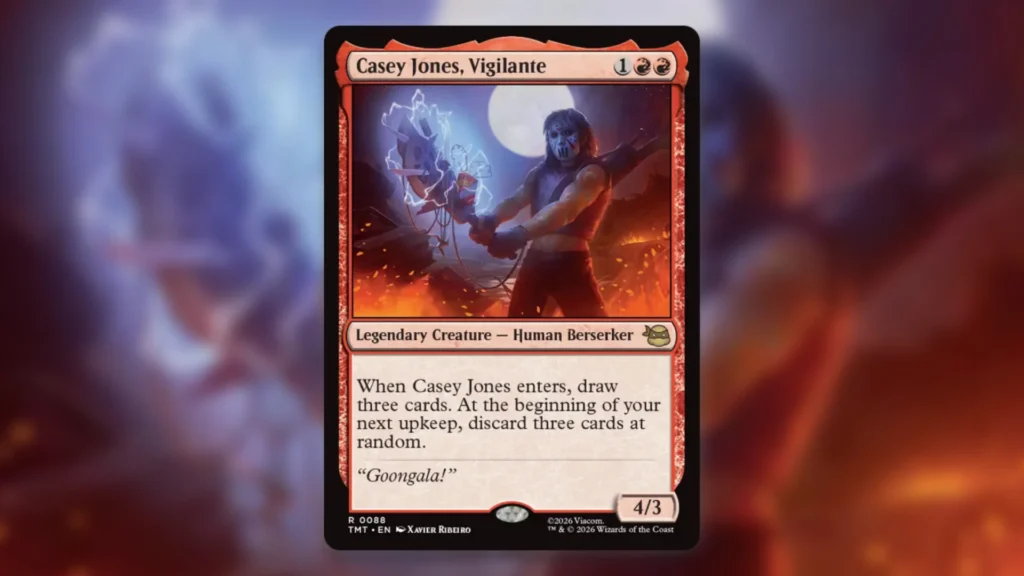Casey Jones Vigilante MTG Modern