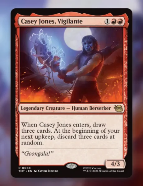Casey Jones Vigilante MTG Modern