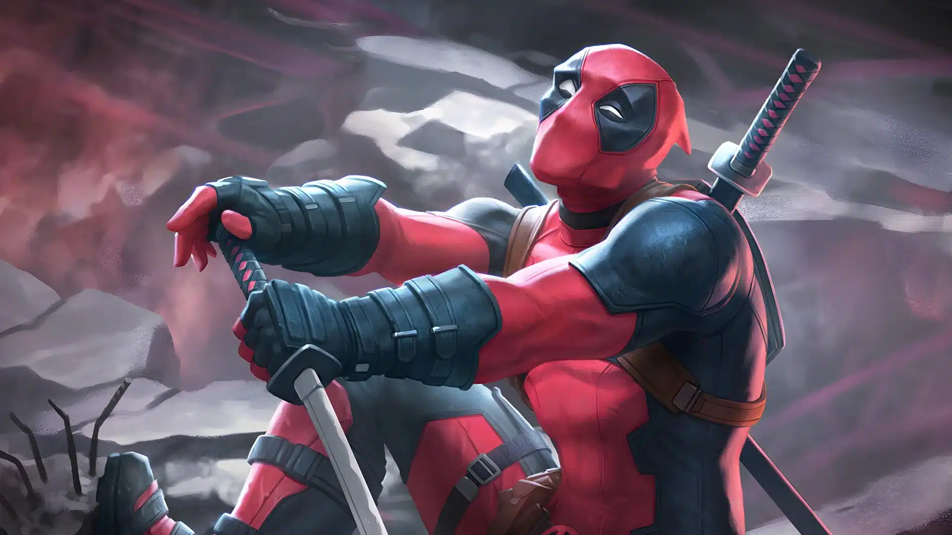 Deadpool, Trading Card | Secret Lair | Art by Justine Cruz