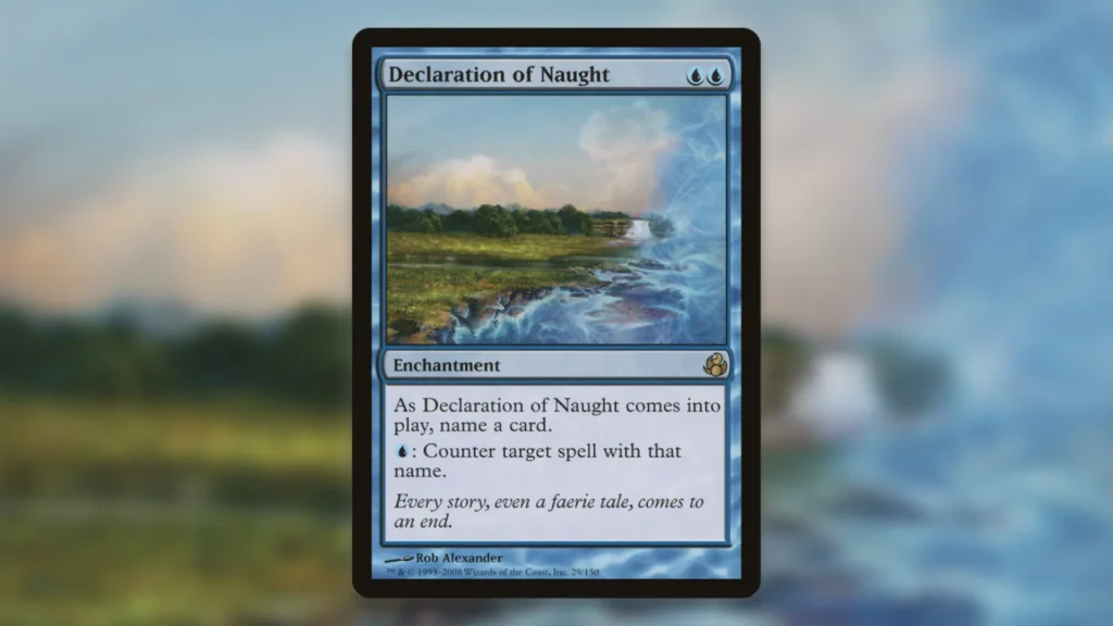 Declaration of Naught MTG Featured Image