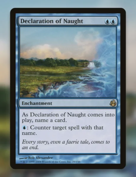 Declaration of Naught MTG Featured Image