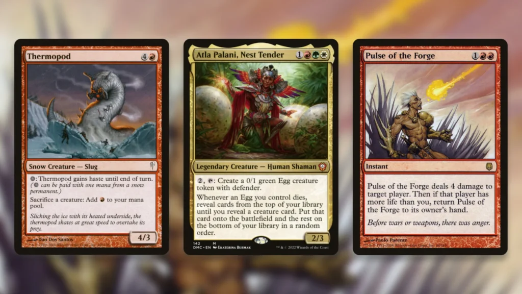 Hostility MTG Combo Lines