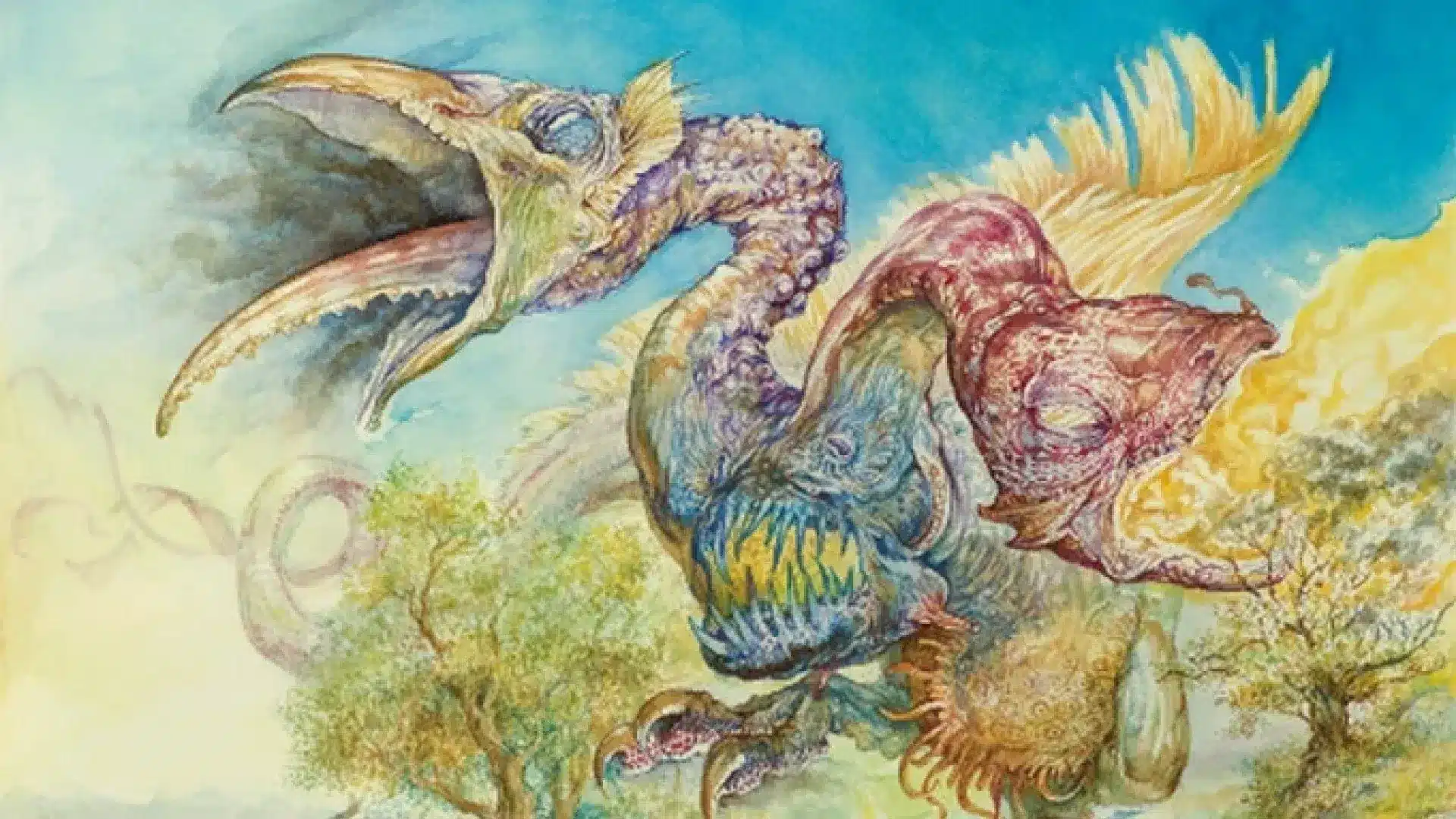 Hostility | Lorwyn | Art by Omar Rayyan