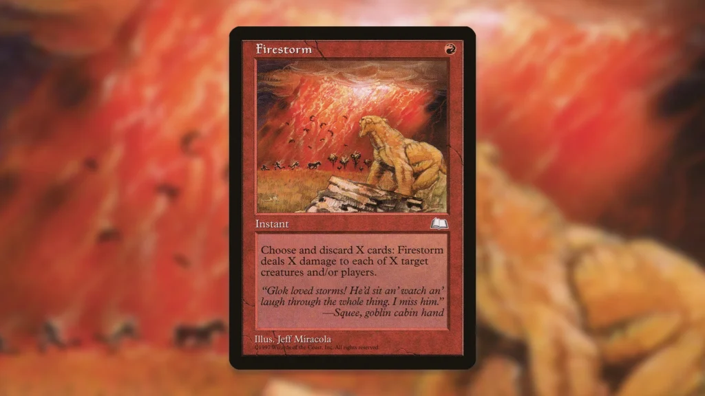 MTG Firestorm