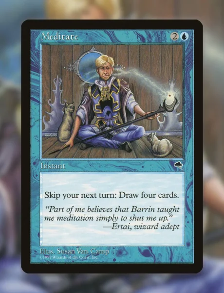 MTG Meditate