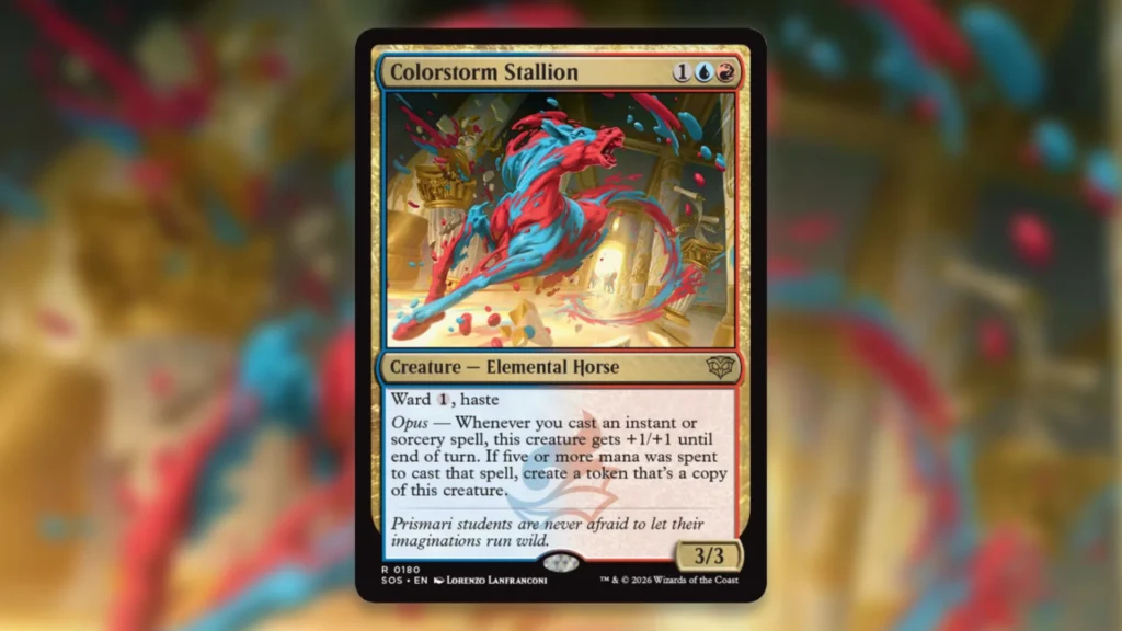 Opus Colorstorm Stallion