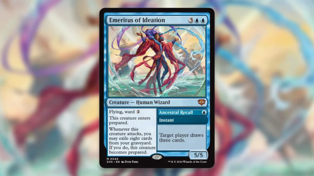 Prepare Emeritus of Ideation