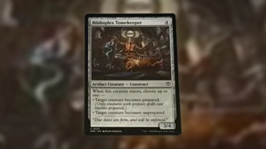 Secrets of Strixhaven Leaks MTG Biblioplex Tomekeeper Final