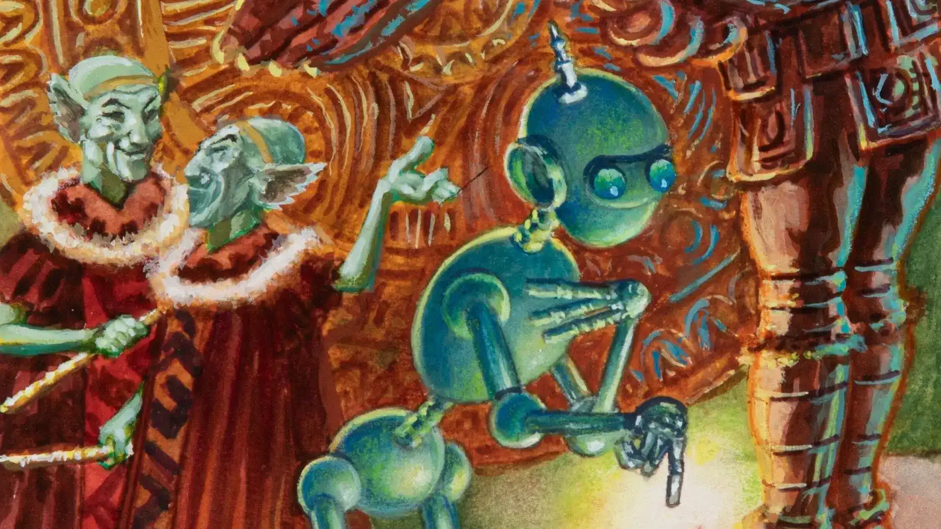 Toymaker | Mercadian Masques | Art by Frank Kelly Freas