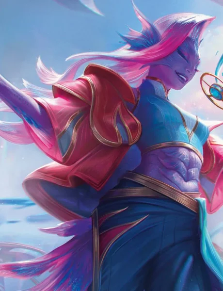 Harmonized Trio | Secrets of Strixhaven | Art by Marie Magny