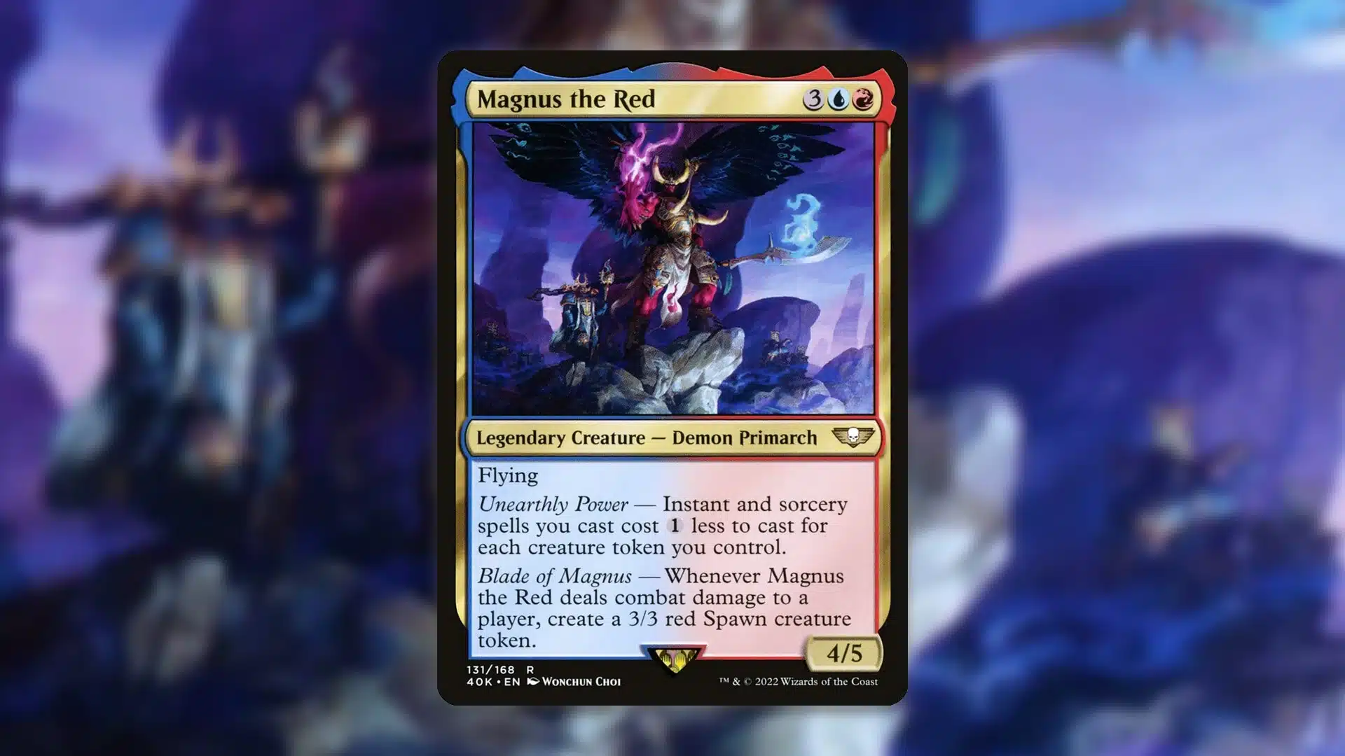 MTG Magnus the Red