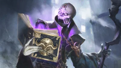 The Book of Vile Darkness | Dungeons & Dragons: Adventures in the Forgotten Realms | Art by Daniel Ljunggren