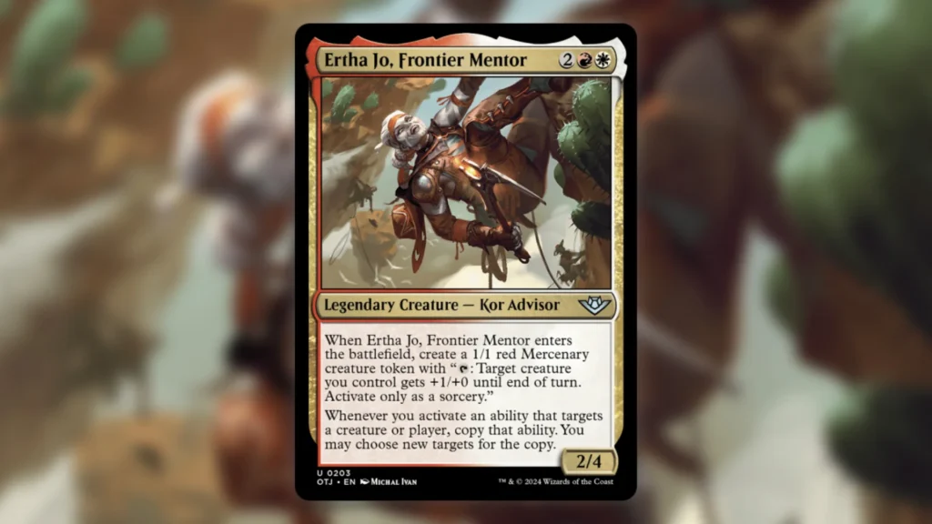 Ertha Jo Frontier Mentor MTG
