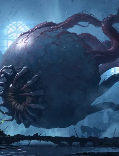 Abhorrent Oculus | Duskmourn: House of Horrors | Art by Bryan Sola